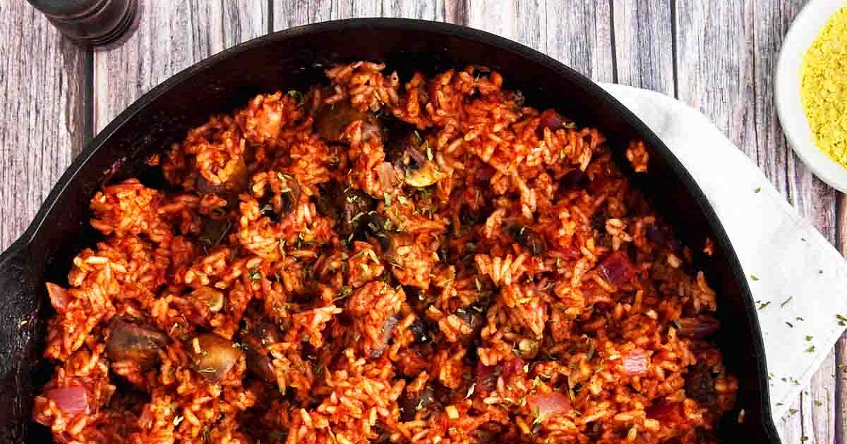 Mushroom and Rice Bake (Oven Rice Dish!) Recipe Samsung Food