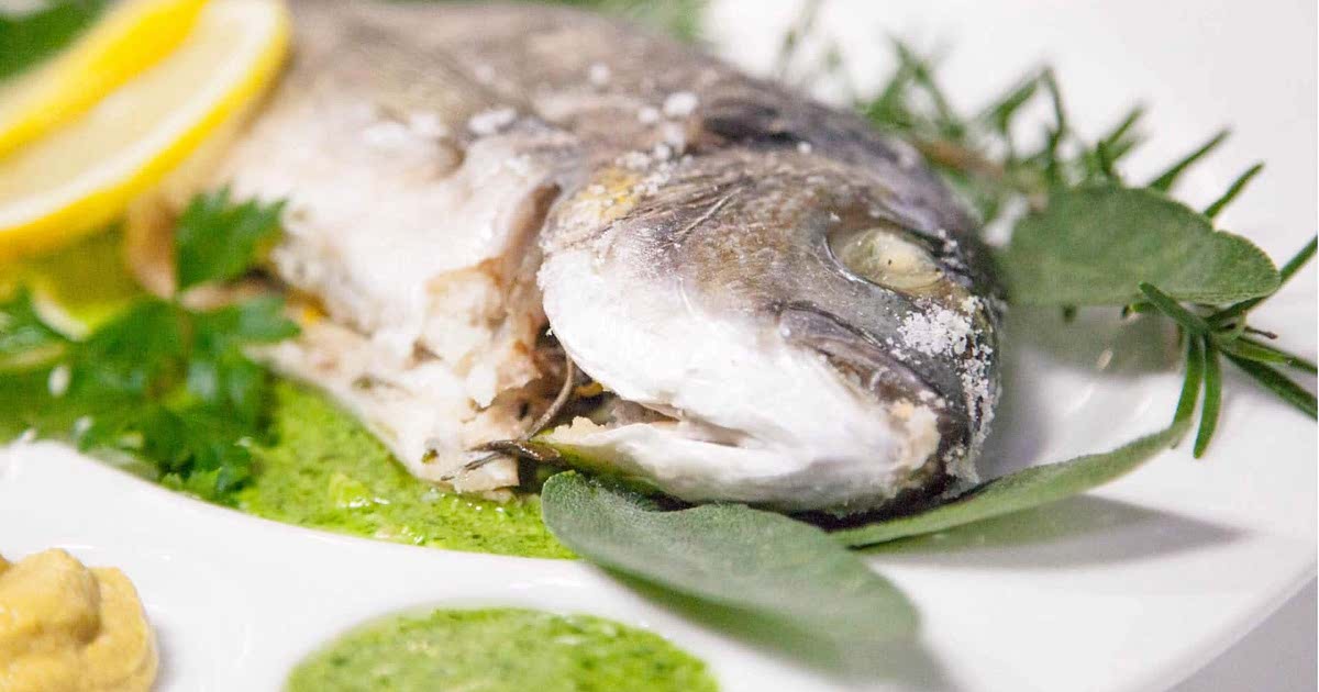 cottura pesce al sale tempi