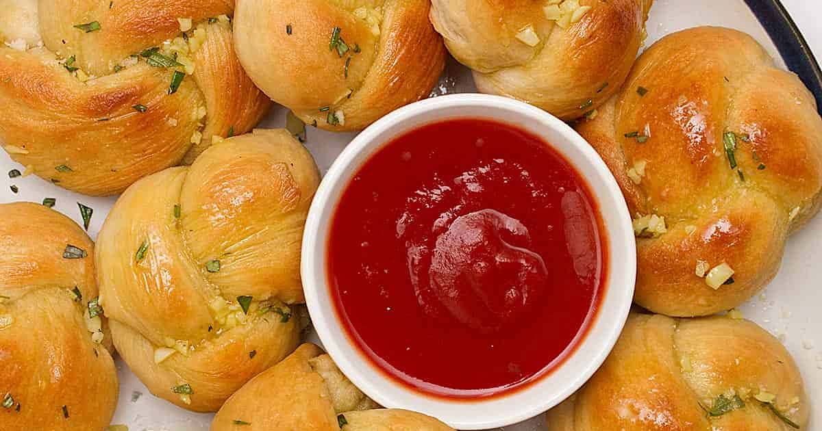 Vegan Garlic Knots Recipe Samsung Food