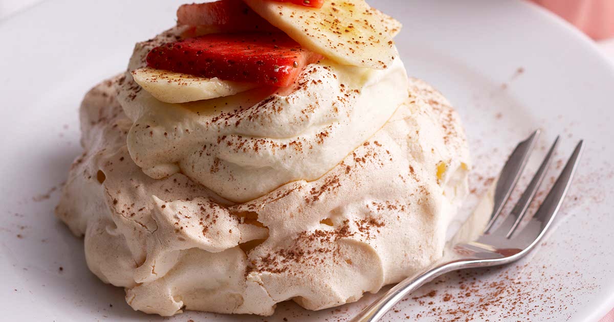 Hazelnut pavlova Recipe Samsung Food