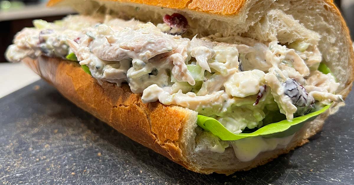 Blue Cheese Chicken Salad Sandwich Recipe — Samsung Food