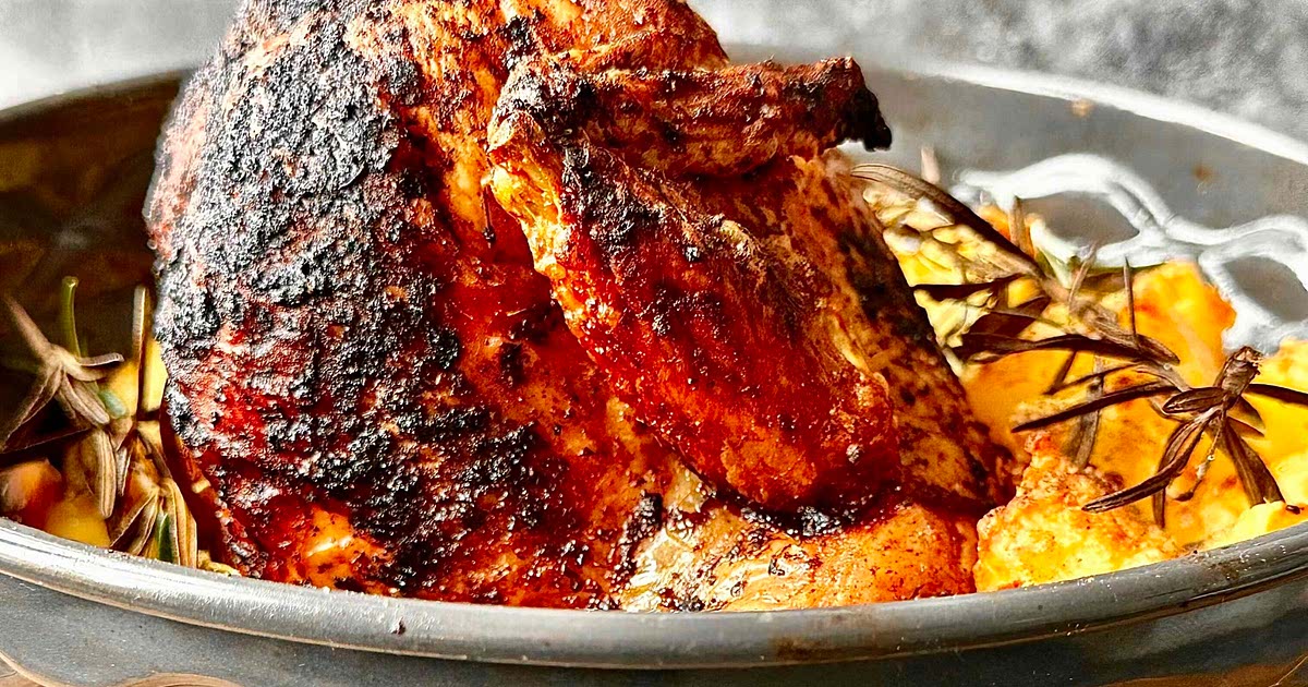 Bund Pan Roast Chicken with Crispy Potatoes Recipe Whisk