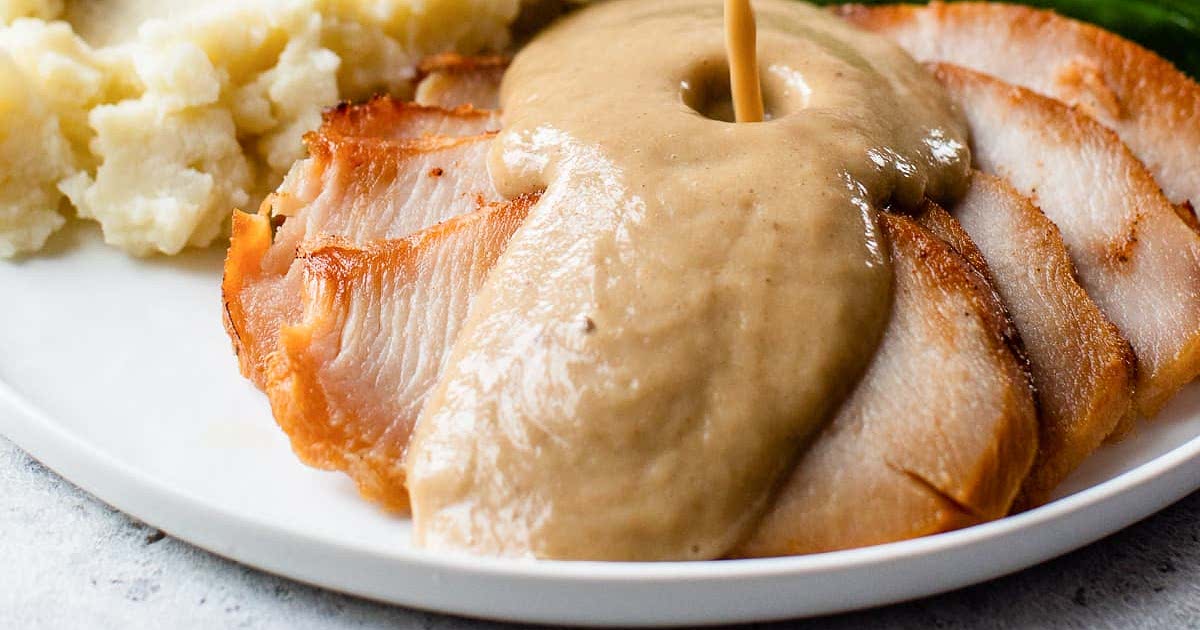 MakeAhead Flourless Turkey Gravy (LowCarb) Recipe — Samsung Food