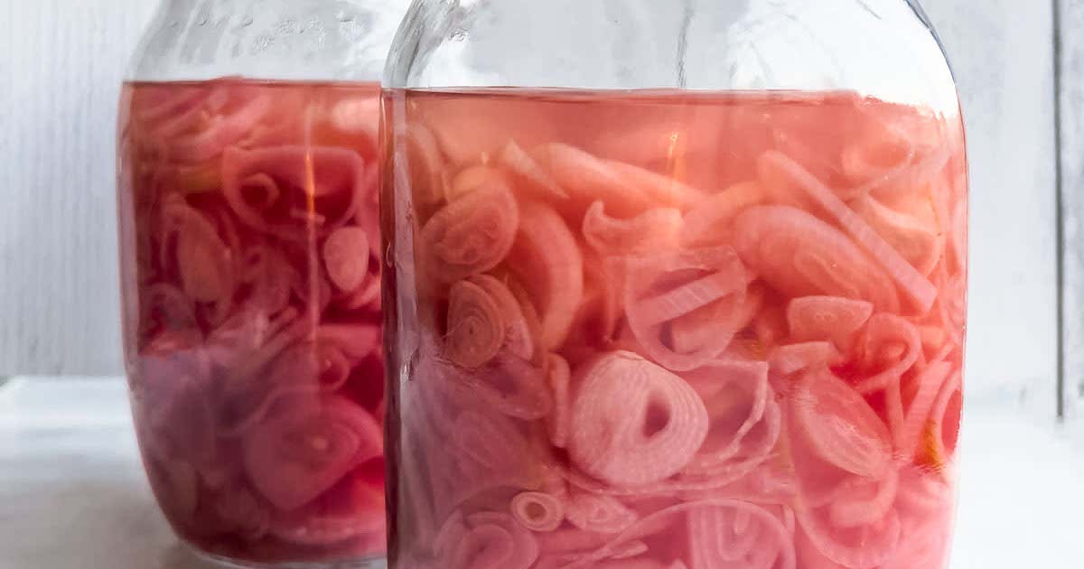 Keto Pickled Shallots Recipe Whisk