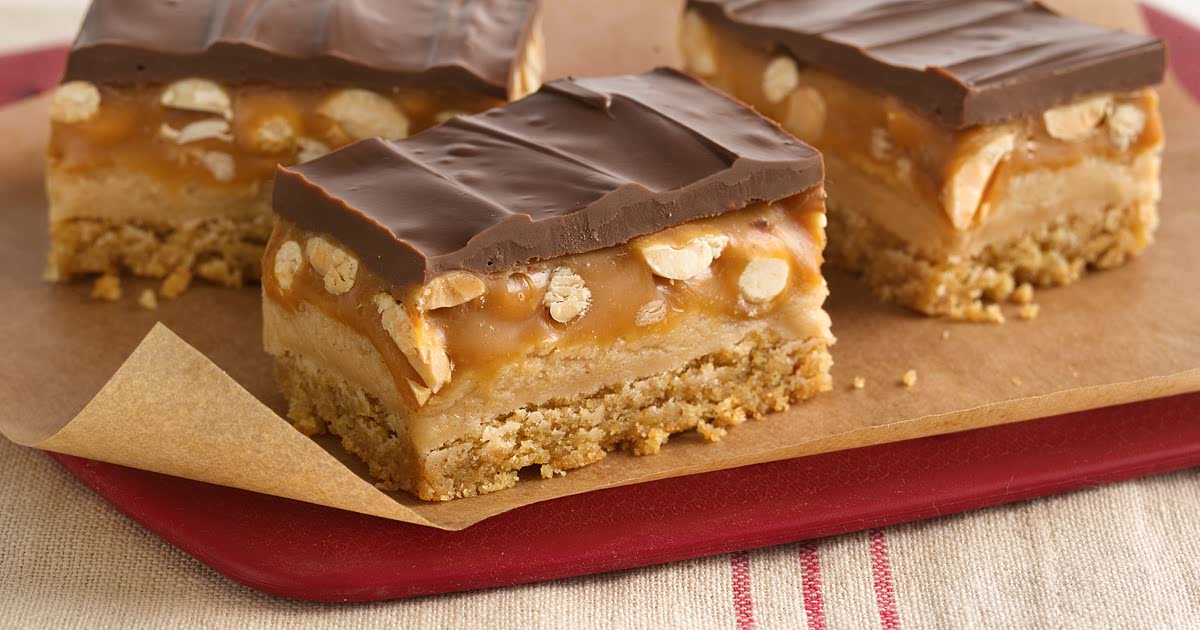 Peanut Butter Cookie Candy Bars Recipe Samsung Food