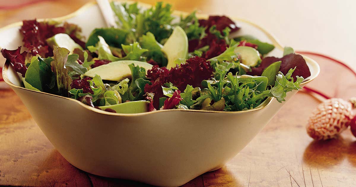 Mixed Baby Greens with Balsamic Vinaigrette Recipe — Samsung Food