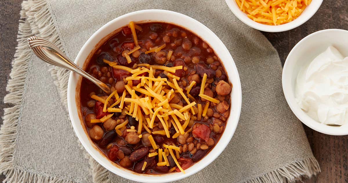 SlowCooker ThreeBean Chili Recipe — Samsung Food