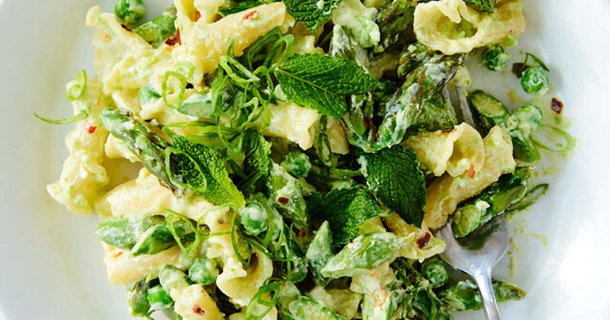 AsparagusFeta Pasta Recipe Samsung Food