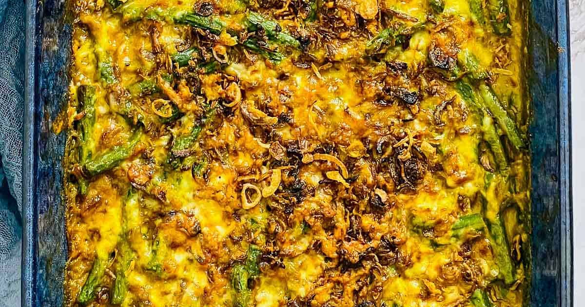 Curried Green Bean Casserole Recipe Whisk