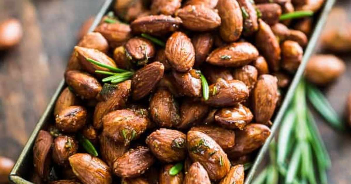 Rosemary Garlic Roasted Almonds Recipe Samsung Food 1641