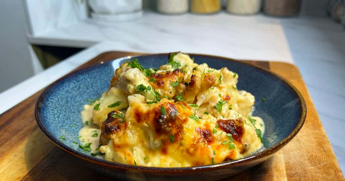 Christmas Cauliflower Cheese Recipe Samsung Food
