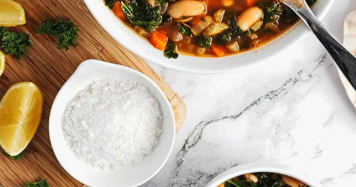 White Bean Kale Soup (TuscanStyle) Recipe Whisk