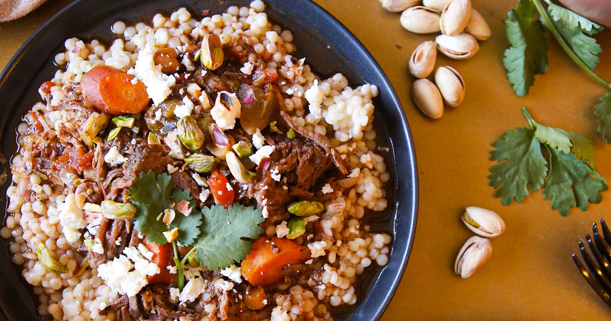 Slow Cooker Moroccan Beef Stew Recipe Whisk