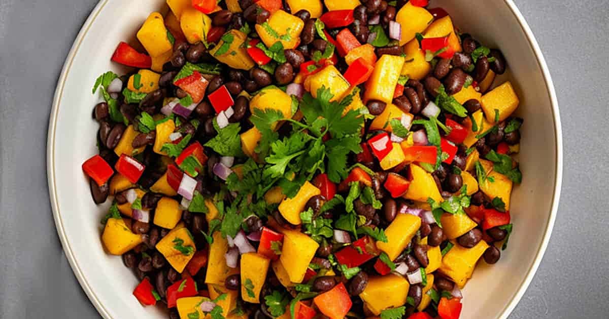 Mango Black Bean Salad Recipe — Samsung Food