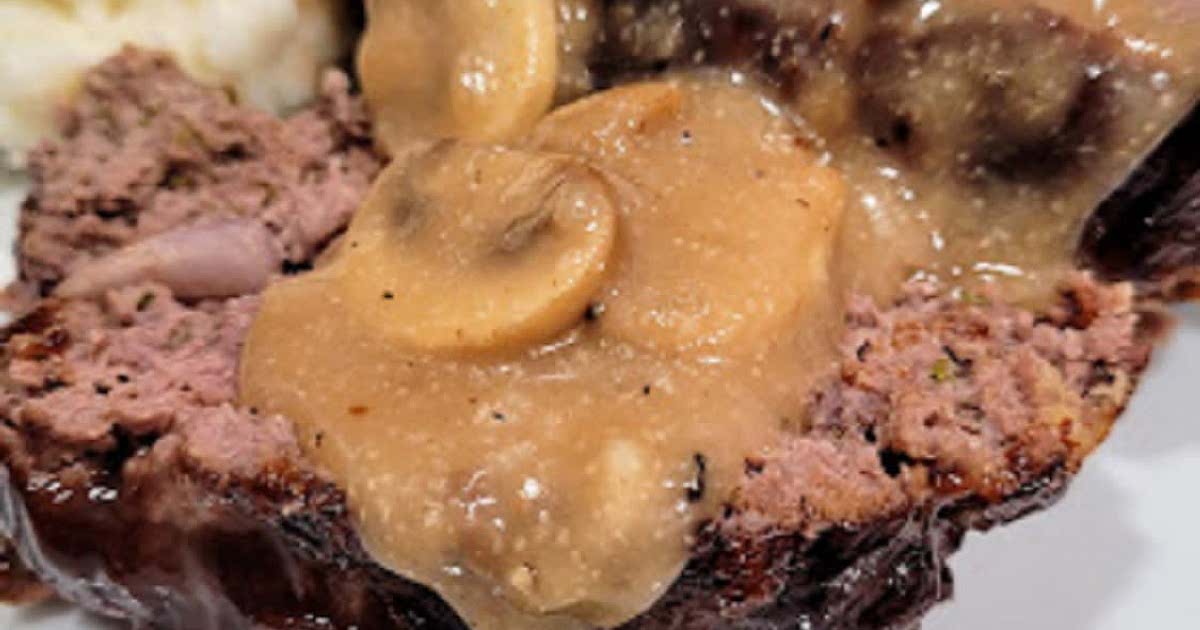 Mushroom Gravy Meatloaf Recipe Samsung Food