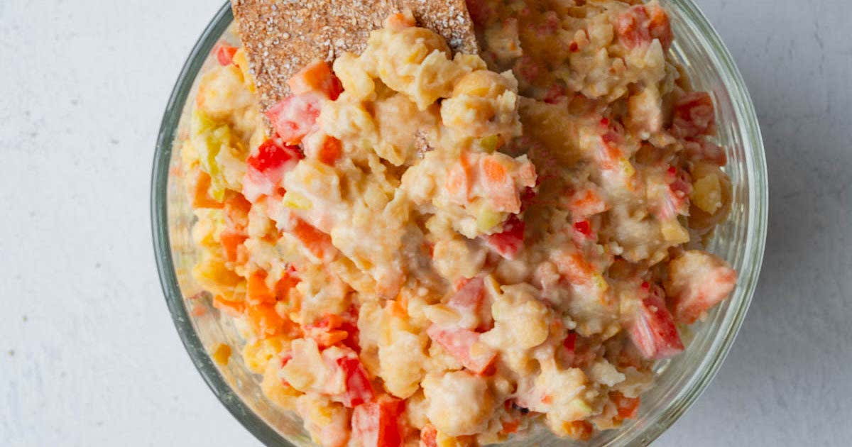 10Minute Healthy Chickpea Mash Recipe Samsung Food