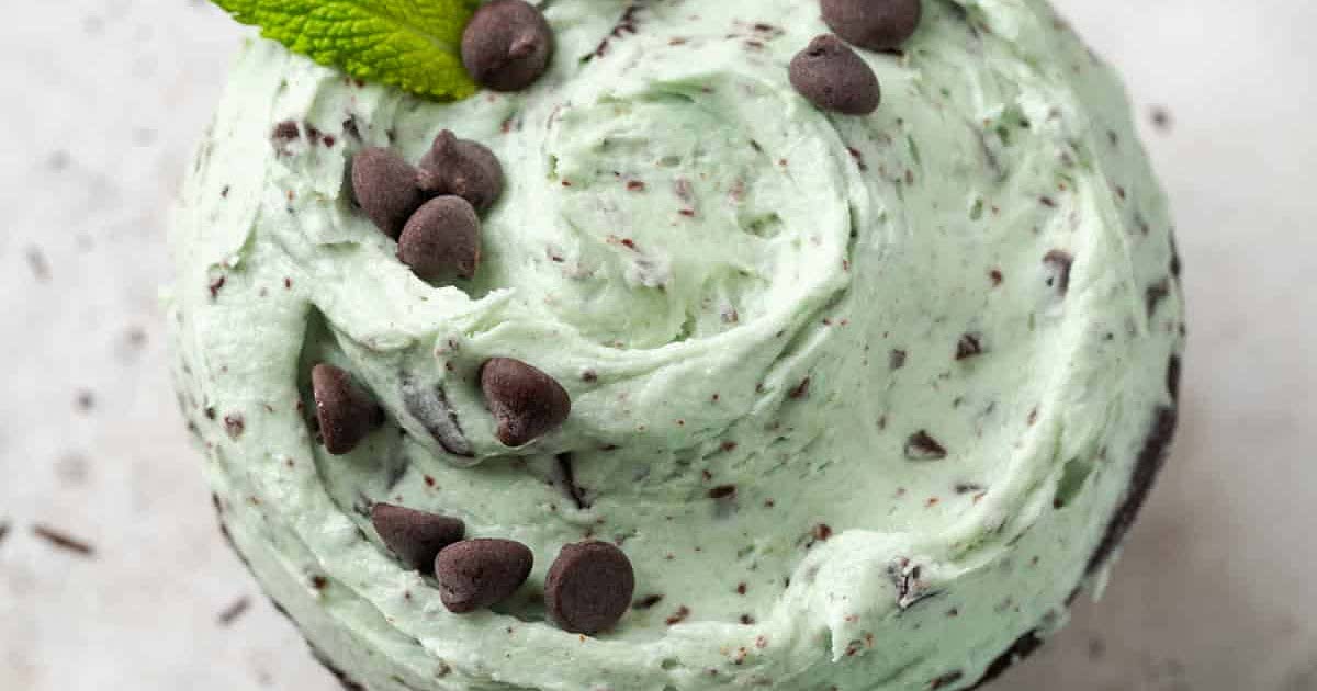 Mint Chocolate Chip Frosting Recipe Samsung Food