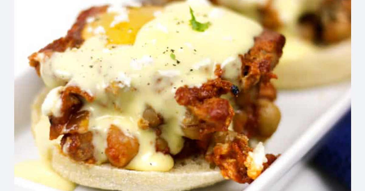 Chili eggs Benedict Recipe Samsung Food
