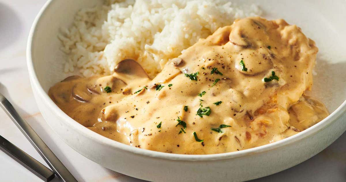 Chicken Mushroom Dijon Recipe — Samsung Food