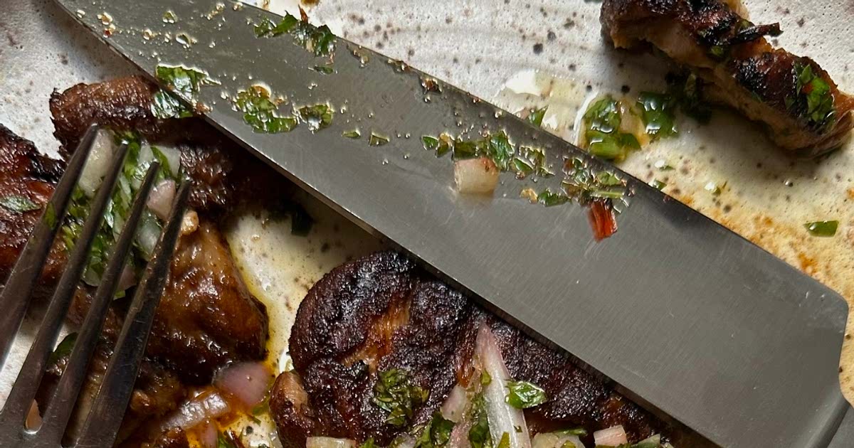 Lions Mane Mushroom Steaks with Chimichurri Recipe — Samsung Food