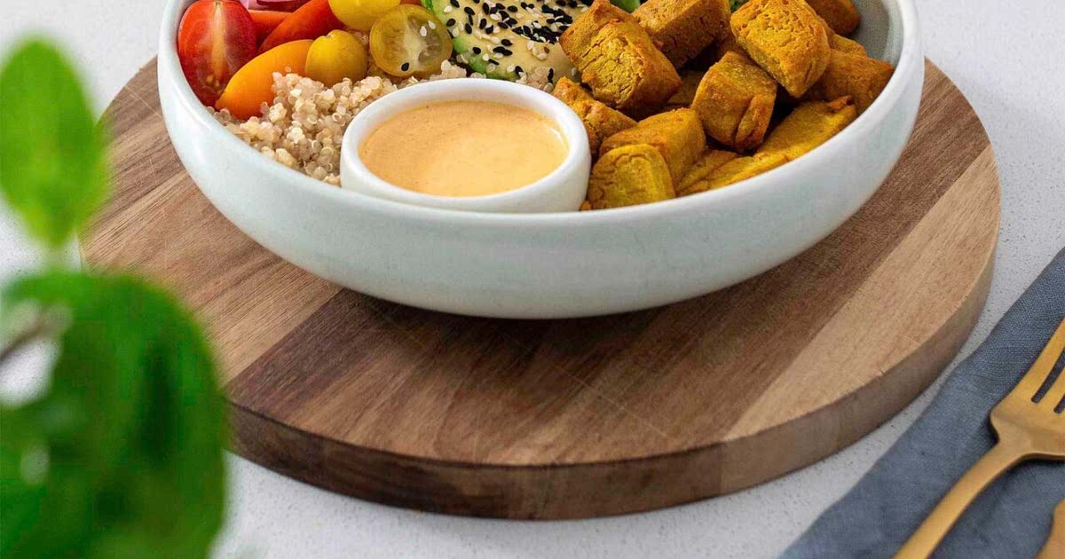 1Ingredient Chickpea Tofu (SoyFree) Recipe Samsung Food