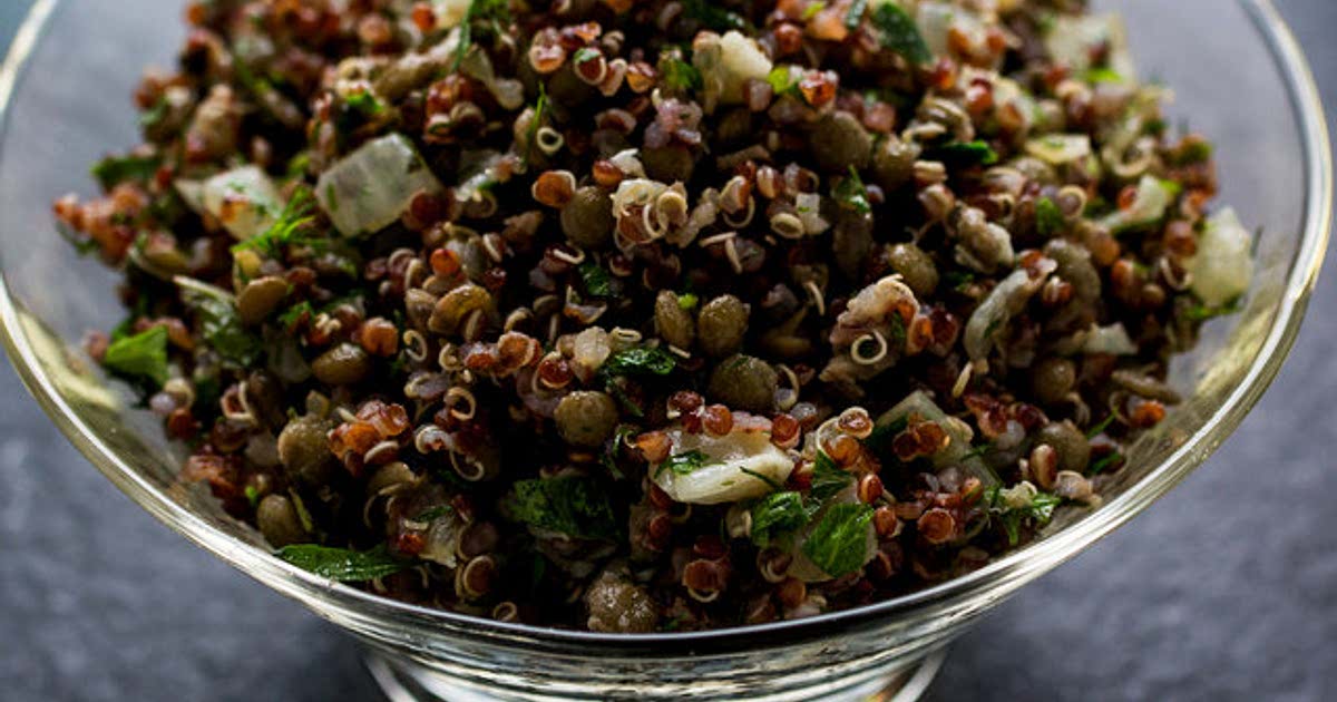 Quinoa and Lentil Pilaf Recipe — Samsung Food