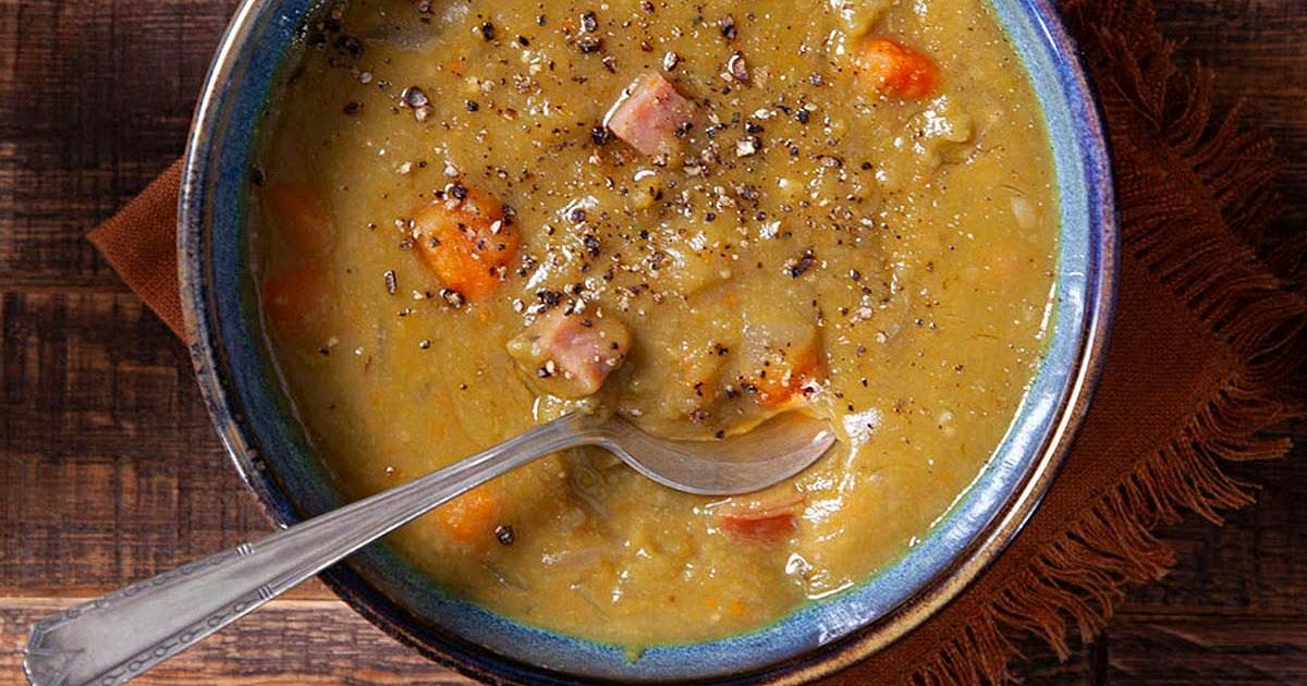 Slow Cooker Split Pea Soup Recipe Samsung Food