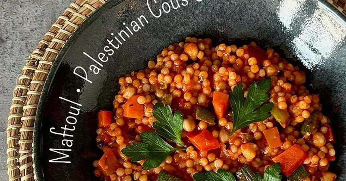 Maftoul a typical Palestinian Cous Cous 🇵🇸🌱 Recipe — Samsung Food