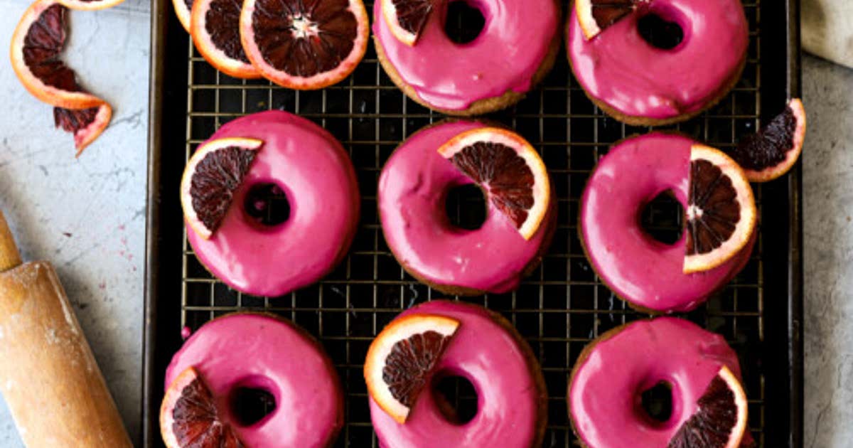 Blood Orange Cake Doughnuts Recipe Samsung Food