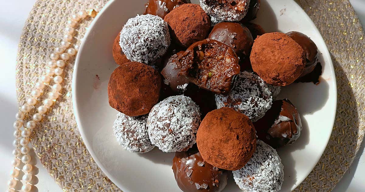 No Bake Date Truffles Recipe Samsung Food App