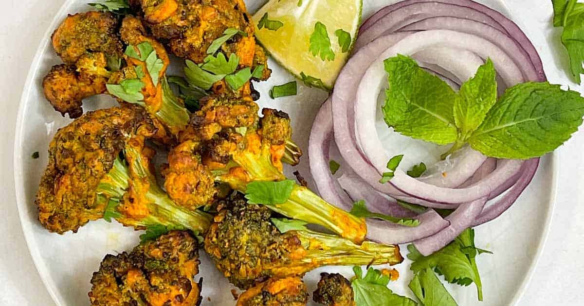 Air Fryer Tandoori Broccoli Recipe Samsung Food