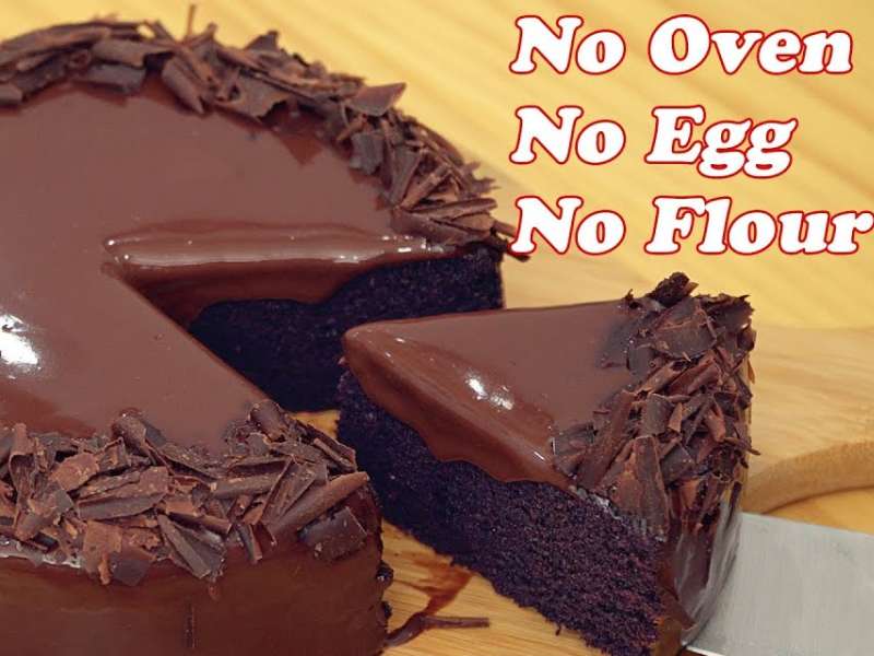 2 INGREDIENT (vegan!) CAKE......no oven needed! - lilsipper