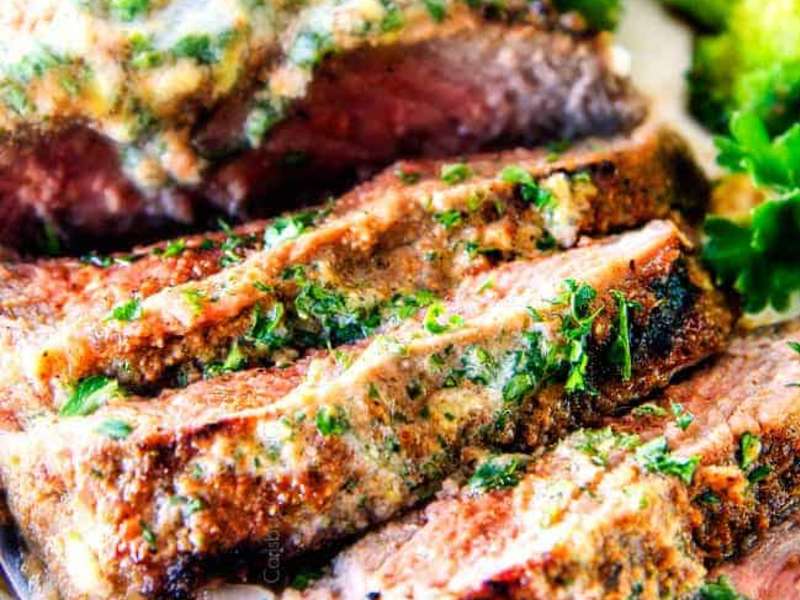Spice-Rubbed Flank Steak With Corn-Chile Relish Recipe