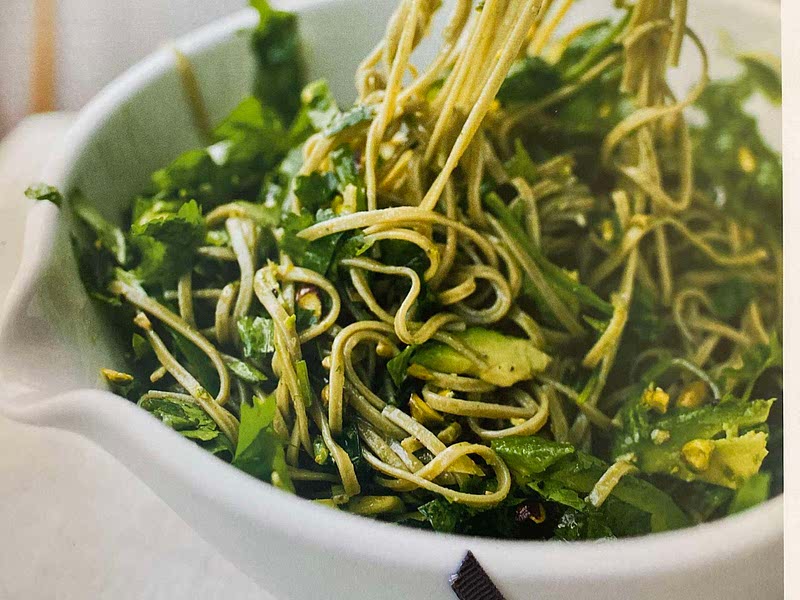 Ottolenghi soba noodles with lime, cardamom and avocado Recipe
