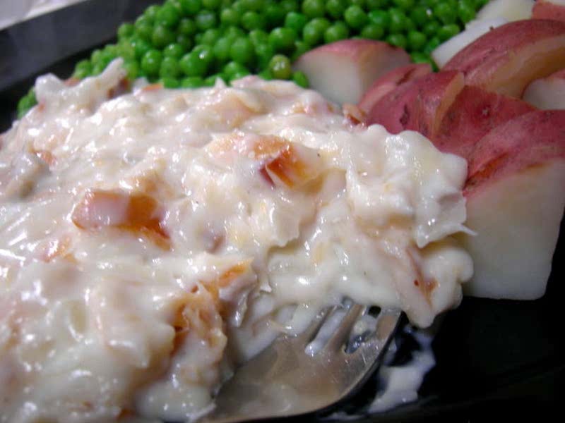Creamed Finnan Haddie (Smoked Haddock) Recipe Whisk