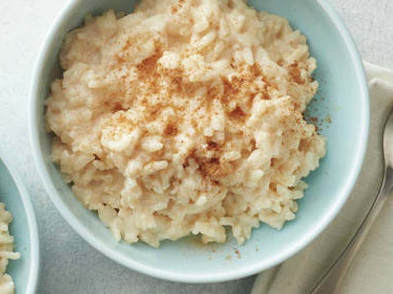 SlowCooker Rice Pudding Recipe Whisk