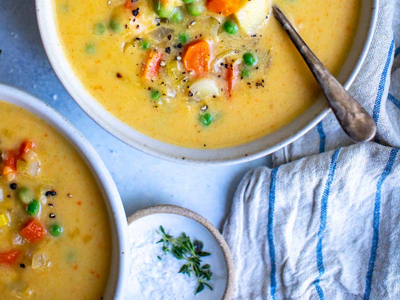 Hearty Irish Farmhouse Vegetable Soup Recipe Whisk