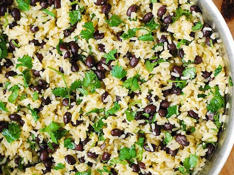 CilantroLime Black Bean Rice Recipe Whisk