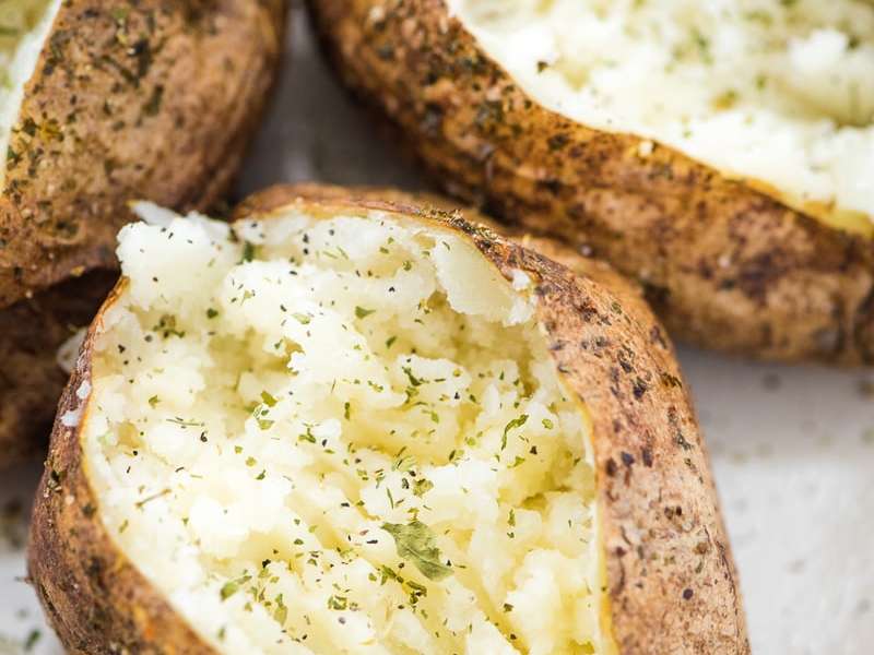 Air Fryer Baked Potato Recipe - Samsung Food