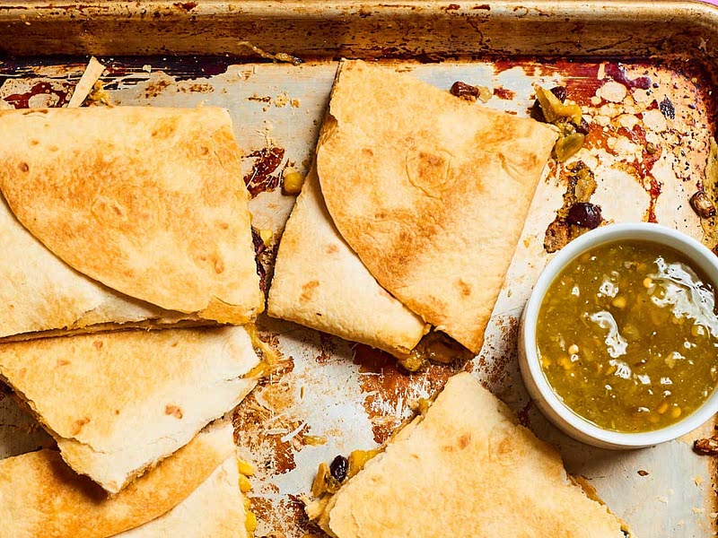 Recipe Sheet Pan Quesadillas Whisk