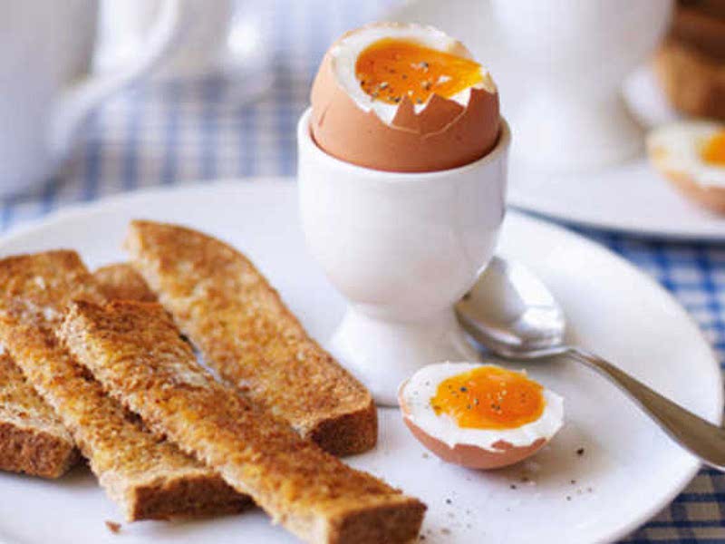 Boiled eggs and soldiers Recipe Whisk