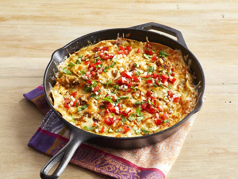 Green Chile Enchilada Casserole Recipe Whisk