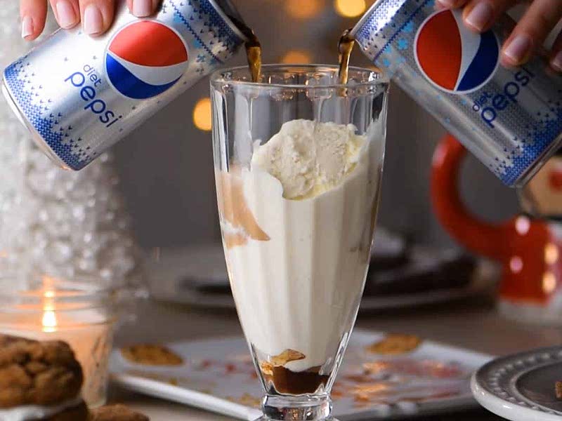 Diet Pepsi Float Recipe Whisk