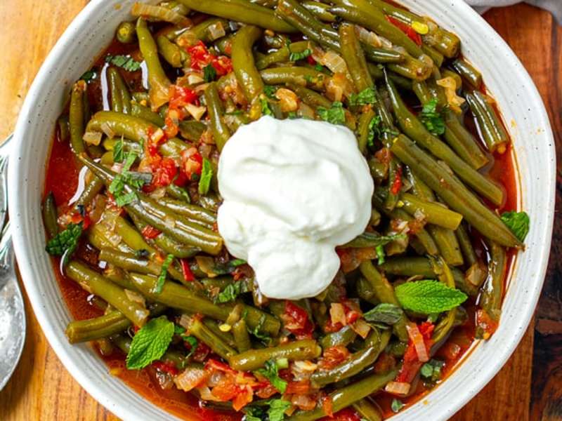 Instant Pot Braised Green Beans (Turkish-Style) Recipe - Whisk