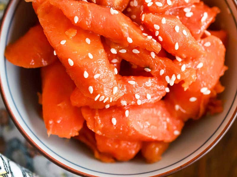 Hibachi Sweet Carrots Recipe Whisk