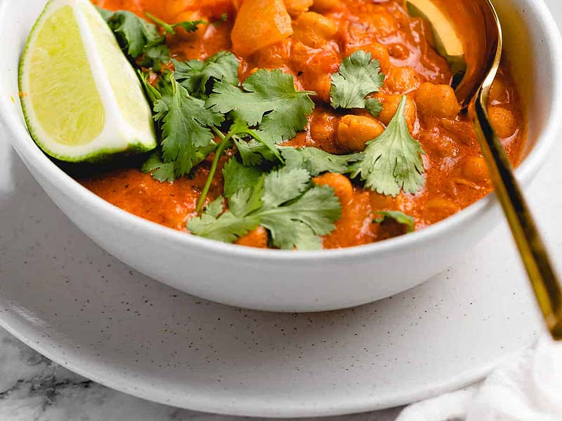 Creamy Coconut Chickpea Curry Recipe Whisk