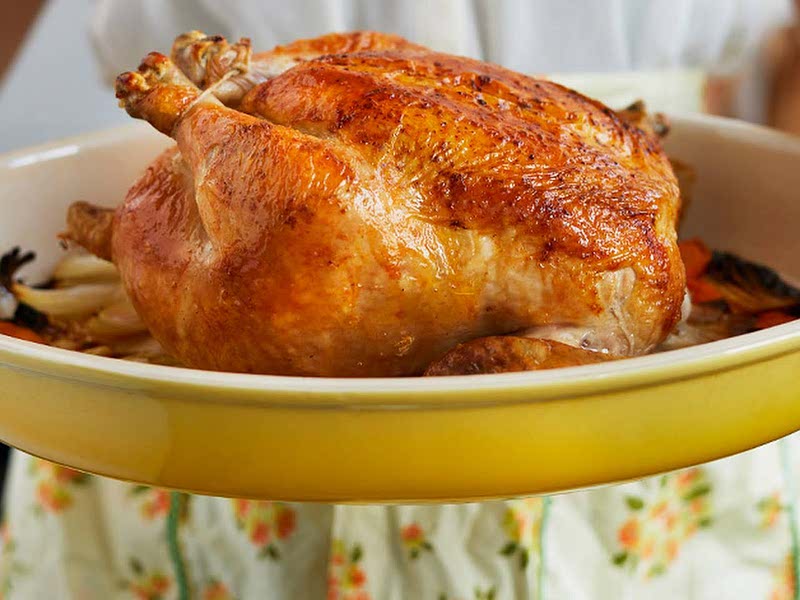Julia Child's Roast Chicken Recipe Whisk