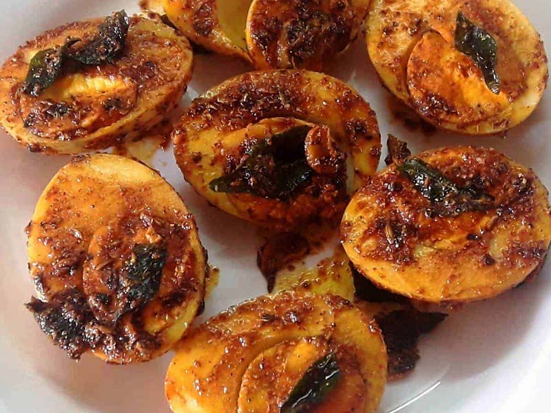 Egg masala fry Egg pepper fry recipe Kerala style egg fry Recipe