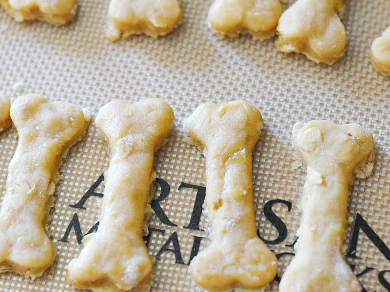 Peanut Butter and Banana Dog Biscuit Recipe Whisk