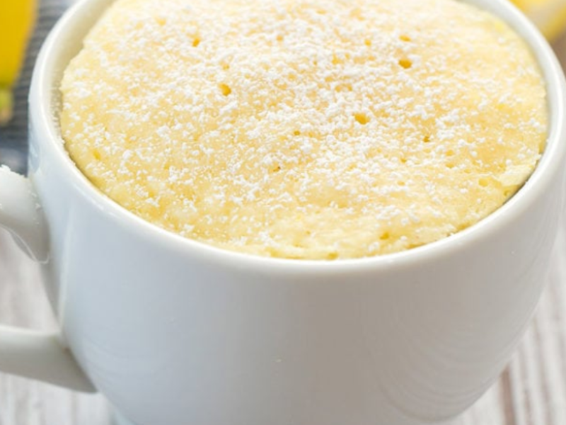 Keto Lemon Mug Cake Recipe (GAPS & Dairy Free Option) ⋆ Health, Home, &  Happiness